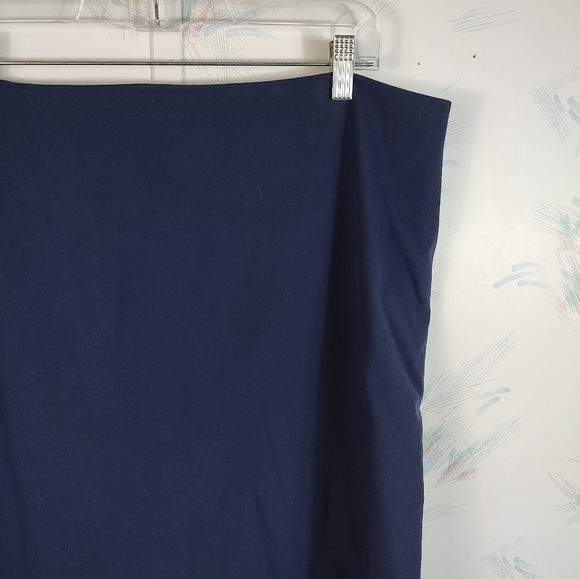 New York & Company Blue Pencil Skirt 18 - Picture 2 of 10